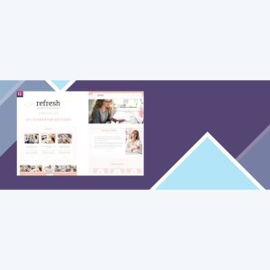 Refresh – Women in Business Elementor Template Kit