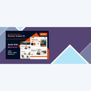 Rufix – Roofing Services Elementor Template Kit
