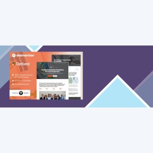 Optivest – Financial and Investment Elementor Template Kit