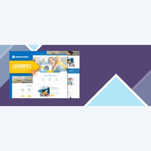 Laundryes – Laundry and Cleaning Elementor Template Kit