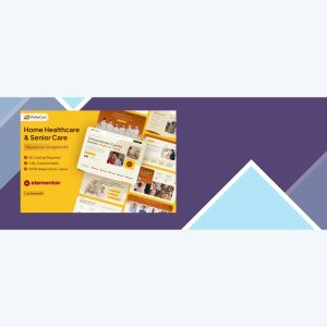PelitaCare – Home Healthcare and Senior Care Elementor Pro Template Kit