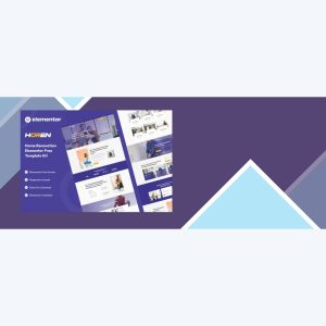 Horen – Home Renovation Services Elementor Template Kit