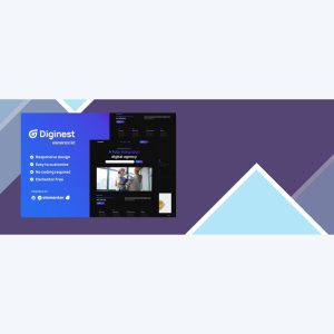 Diginest – Digital Agency Services Elementor Template Kit