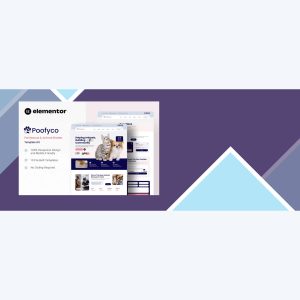 Poofyco – Pet Rescue and Animal Shelter Elementor Template Kit