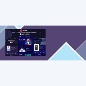 Follio – Personal Portfolio Elementor Template Kit