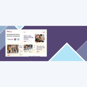Kindergo – Kindergarten and School Elementor Template Kit