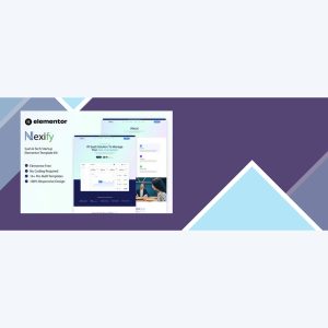 Nexify – SaaS and Tech Startup Elementor Template Kit