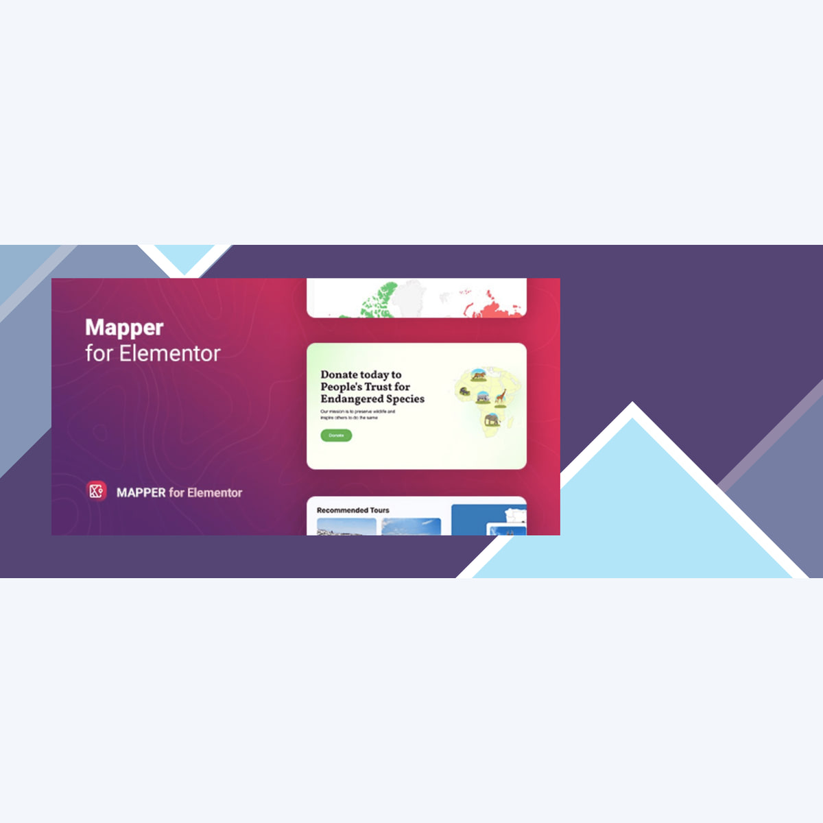 Mapper – Interactive World Map for Elementor