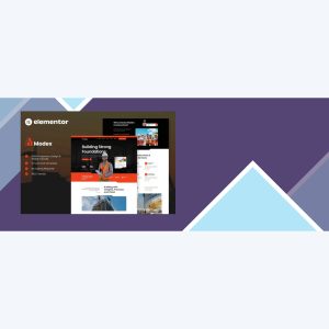 Modex – Construction and Building Services Elementor Template Kit