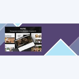 Nure – Photography Portfolio Elementor Template Kit