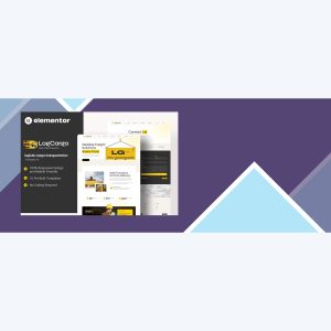 LogCargo – Logistic Cargo Transportation Elementor Template Kit