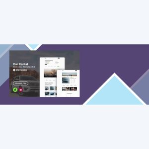 Rentcys – Car Rental Elementor Template Kit
