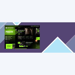 Progym – Personal Trainers and Fitness Elementor Template Kit