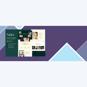 Nadya – Skincare and Dermatology Elementor Template Kit