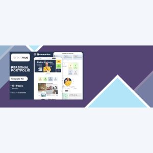 PotentFolio – Digital Marketer Portfolio Elementor Template Kit