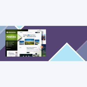 Powerix – Solar and Renewable Energy Elementor Template Kit