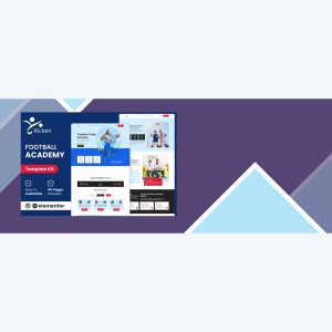 Kicken – Football and Sports Academy Elementor Template Kit