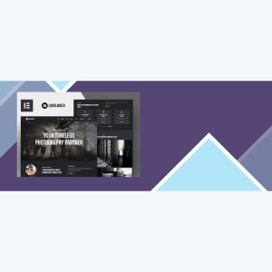 Lightlancer – Photographer Elementor Pro Template Kit