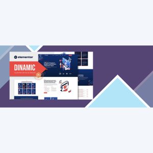 Dinamic – Customer Service and Solution Elementor Pro Template Kit