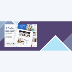 Fabrika – Garment and Textile Industry Elementor Template Kit