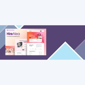 HireAlea – Personal CV Elementor Template Kit