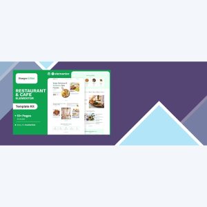 HungerHut – Restaurant and Cafe Elementor Template Kit