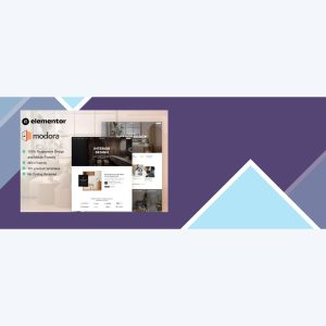 Modora – Interior Design and Architecture Service Elementor Pro Template Kit