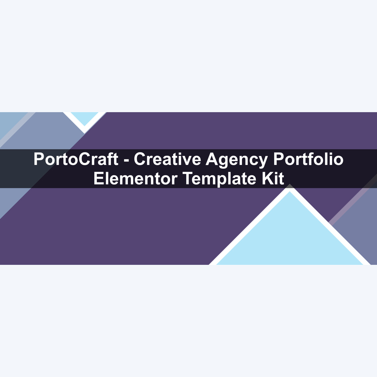 PortoCraft – Creative Agency Portfolio Elementor Template Kit