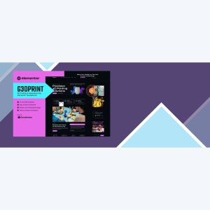 G3DPrint – 3D Printing and Manufacturing Elementor Template Kit