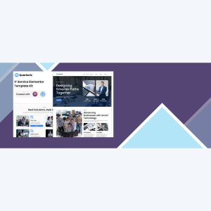 Quarionix – IT Service Elementor Template Kit