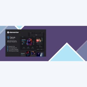 Jarvis – Cyber Security Services Elementor Template Kit