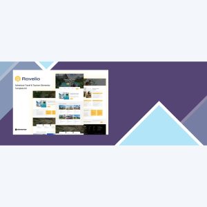 Ravelio – Adventure Travel and Tourism Elementor Template Kit