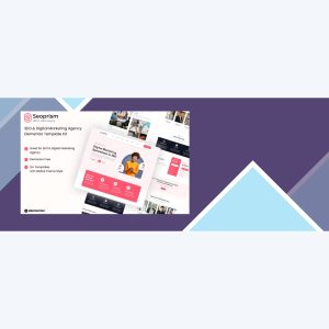 Seoprism – SEO and Digital Agency Elementor Template Kit