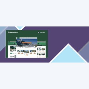 Escape – Forest Travel Adventure Elementor Pro Full Site Template Kit