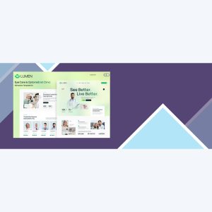 Lumen – Eye Care and Optometrist Clinic Elementor Template Kit