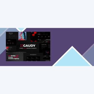 Gaudy – Dark Digital Agency Elementor Template Kit