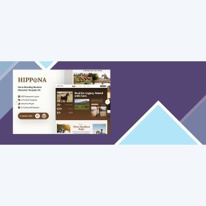 Hippona – Horse Breeding Business Elementor Template Kit