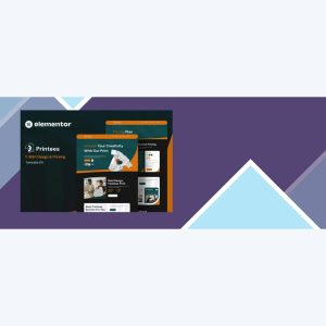Printees – T-Shirt Design and Printing Elementor Template Kit
