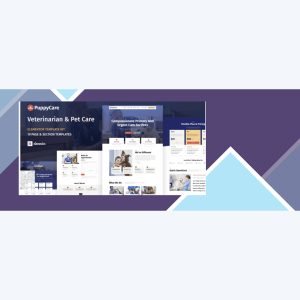 PuppyCare – Vetenarian and Pet Care WordPress Elementor Template Kit