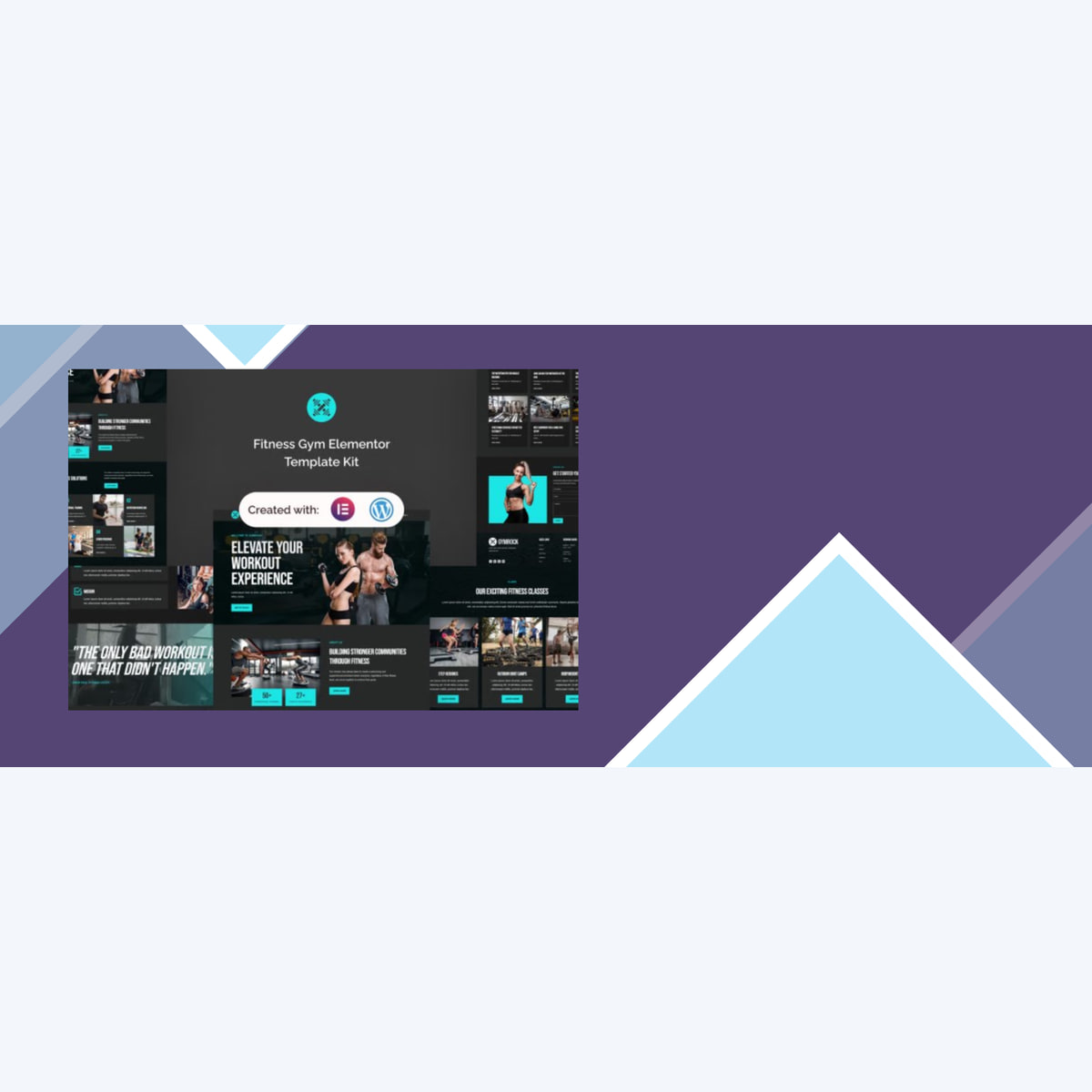 Gymrock – Fitness Gym Elementor Template Kit