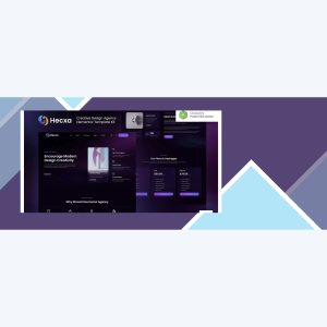 Hecxa – Creative Design Agency Elementor Template Kit