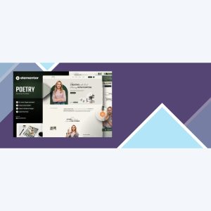 Poetry – Personal Portfolio and Resume Elementor Template Kit