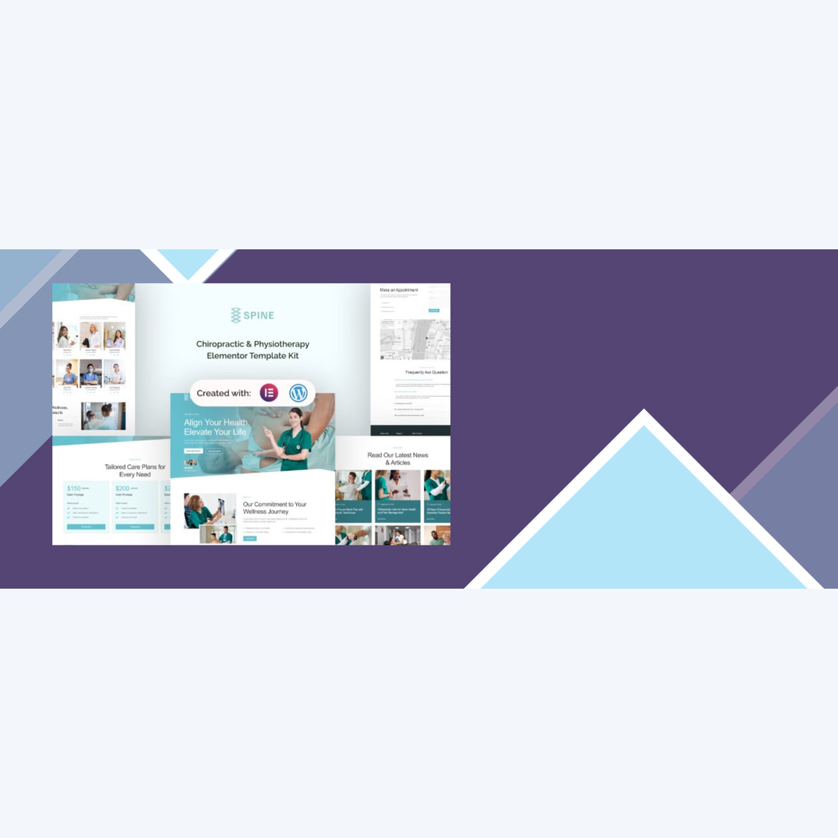 Spine – Chiropractic and Physiotherapy Elementor Template Kit