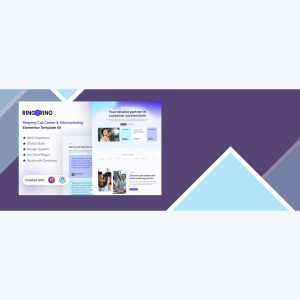 Ringring – Call Center and Telemarketing Elementor Pro Template Kit