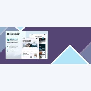 Odyssey – Modern Travel and Trip Agency Elementor Template Kit