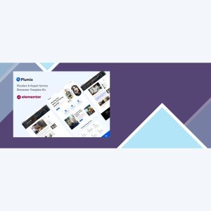 Plumix – Plumber and Repair Service Elementor Template Kit