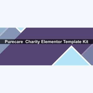 Purecare – Charity Elementor Template Kit