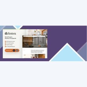 Rentora – Rental Property Elementor Template Kit