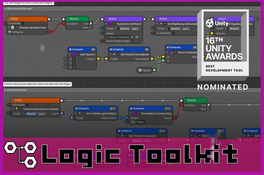 Unity Logic Toolkit 1.10.26 Visual Script Programming Editor Behavior Tree