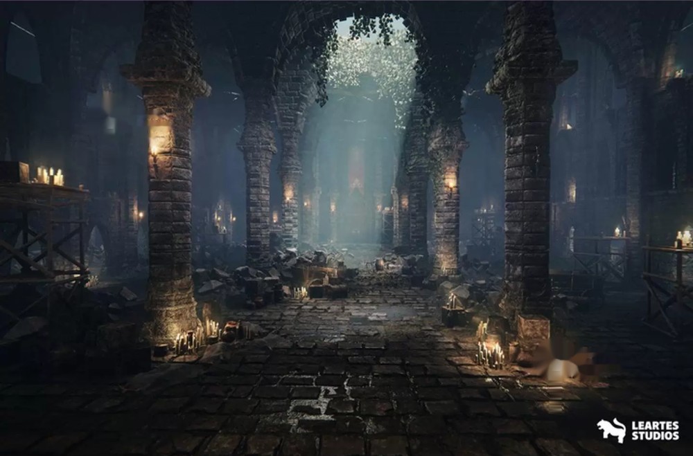 Unity Mystic Dungeon Environment v1.0 Mystical Fantasy Dungeon Scene
